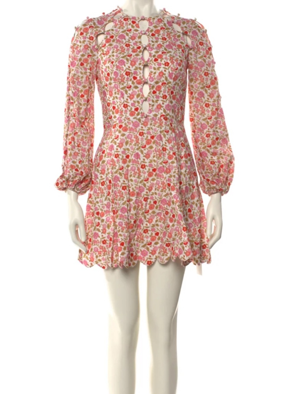Zimmermann floral print mini dress
